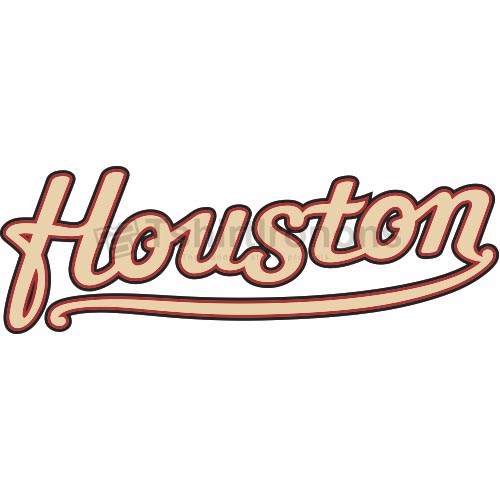 Houston Astros T-shirts Iron On Transfers N1611 - Click Image to Close